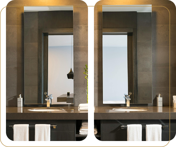 Espelho Decorativo Orgânico em Curitiba