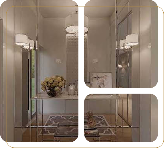 Espelho com Formato orgânico em Curitiba