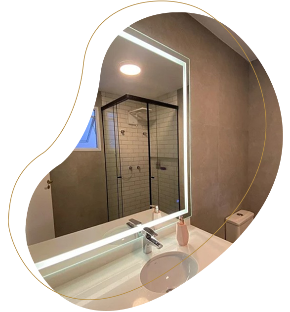 Espelhos sob medida em Curitiba com o melhor preço